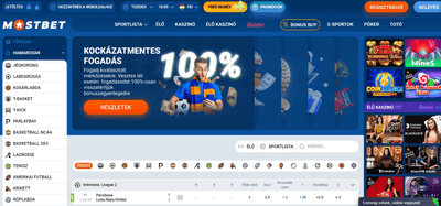 Bukméker Mostbet HU
